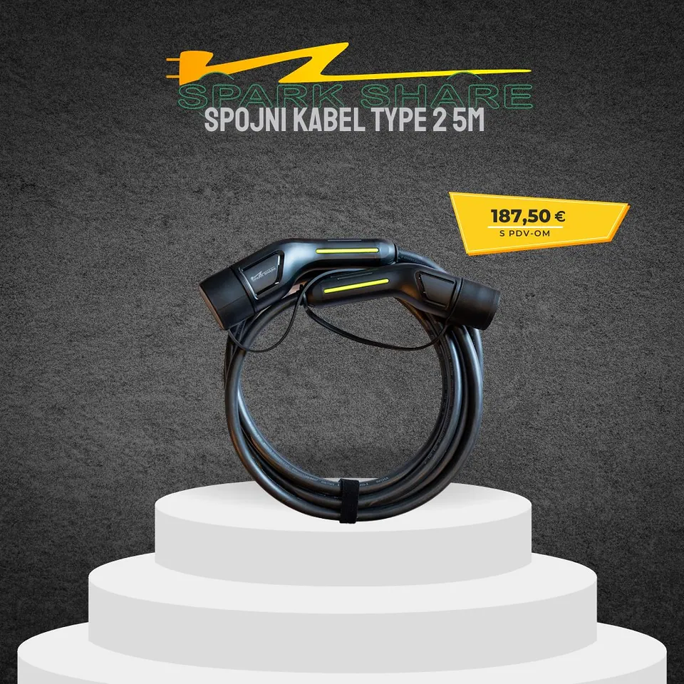 NEW in our offer: 5-meter Type 2 charging cable!