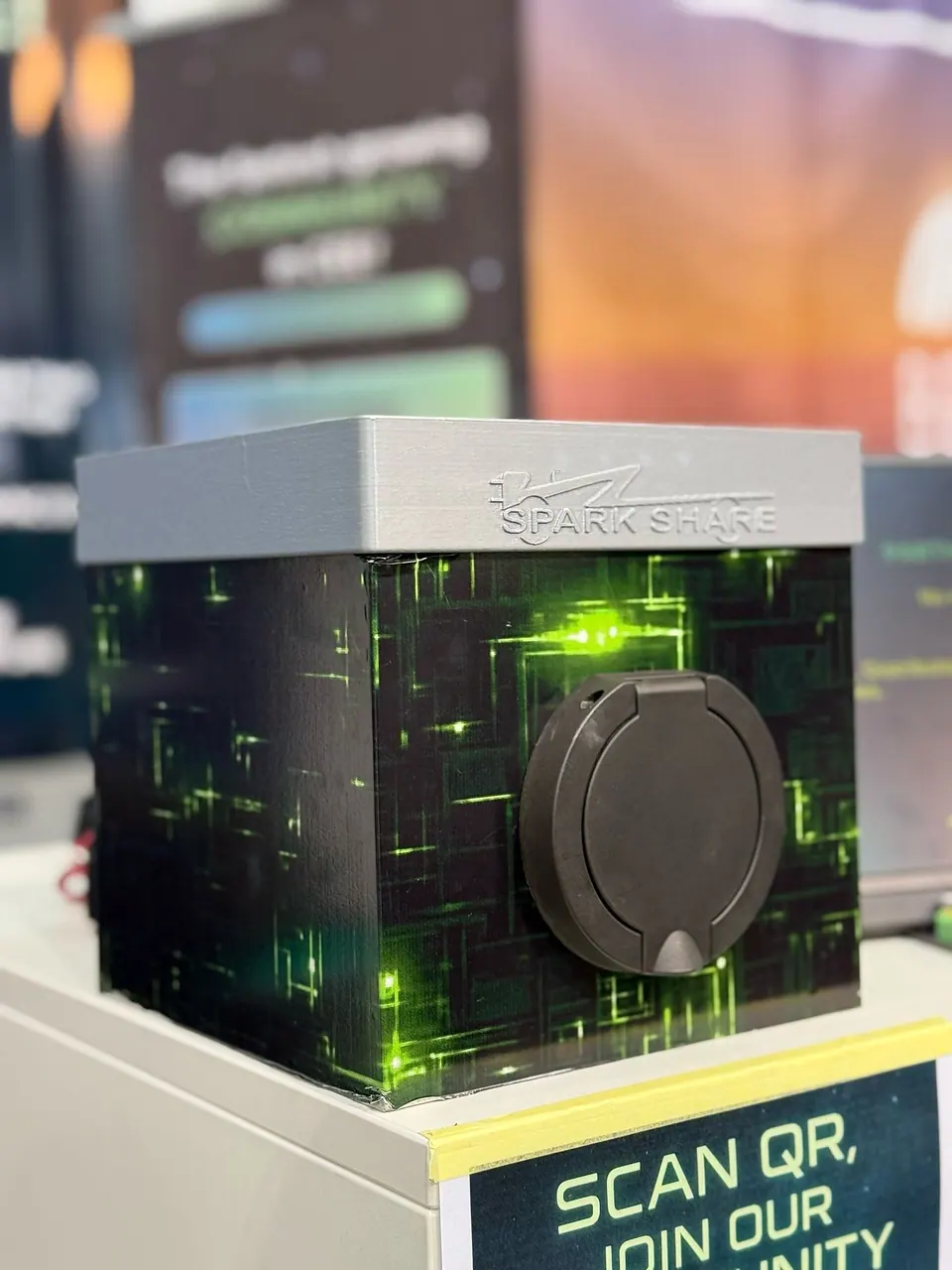 SparkShare Cube: A New Dimension in Smart EV Charging Management