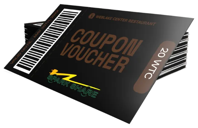 SparkShare COMC virtual charging coupon